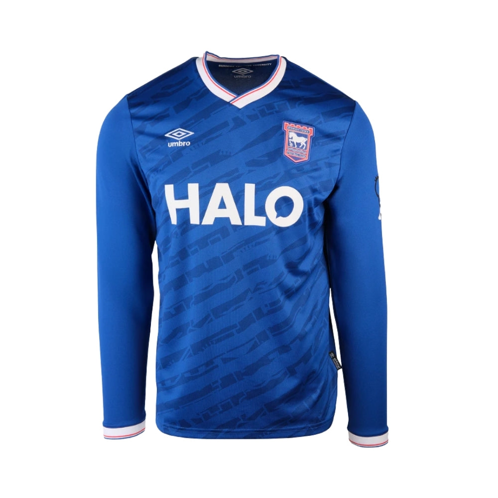 Ipswich Town F.C Domicile 25/26 - Manches Longues - Vue de face