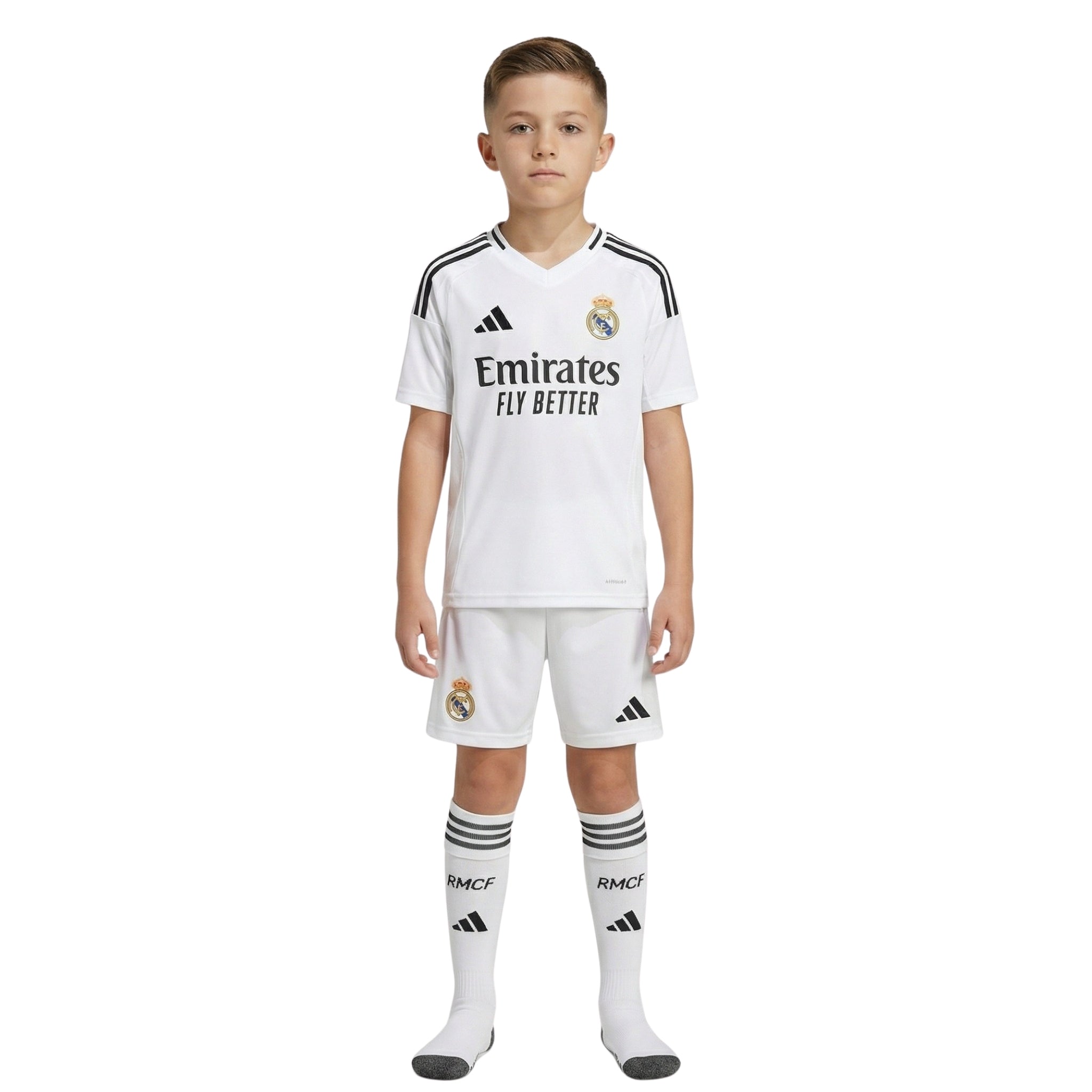 Kit - Real Madrid Domicile 24/25 - Symbole HP inclus - Vue de dos