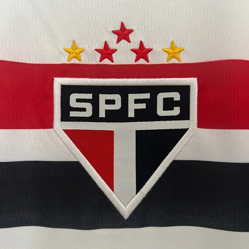 São Paulo Entraînement 23/24 - Manches Cava - Vue rapprochée