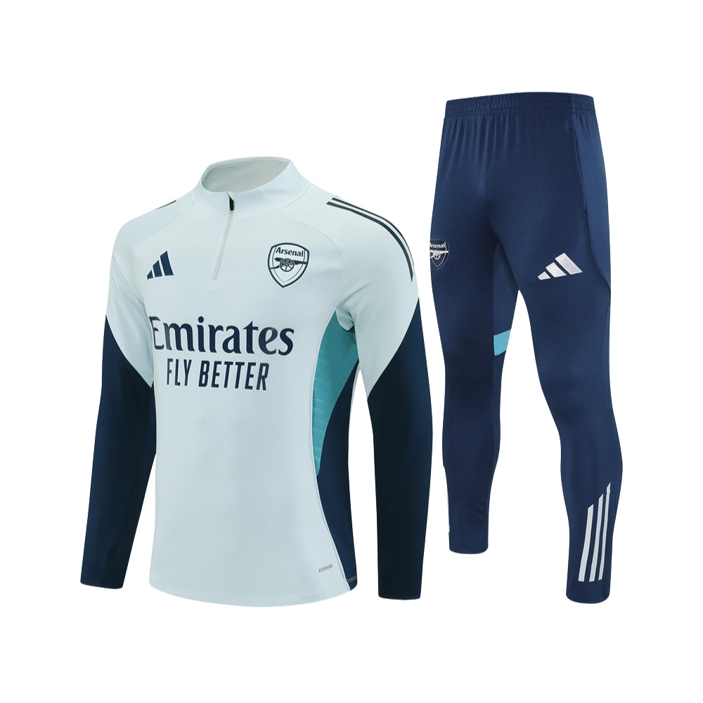 Arsenal 25/26 - Survêtement - 1/2 Zip - Vue de face
