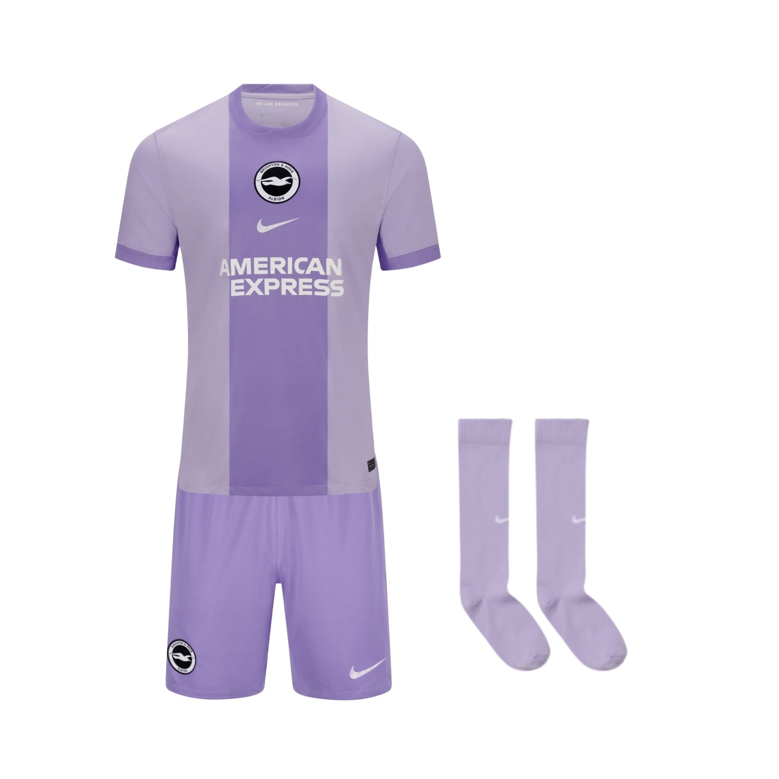 Kit - Brighton Extérieur 25/26 - Vue de face