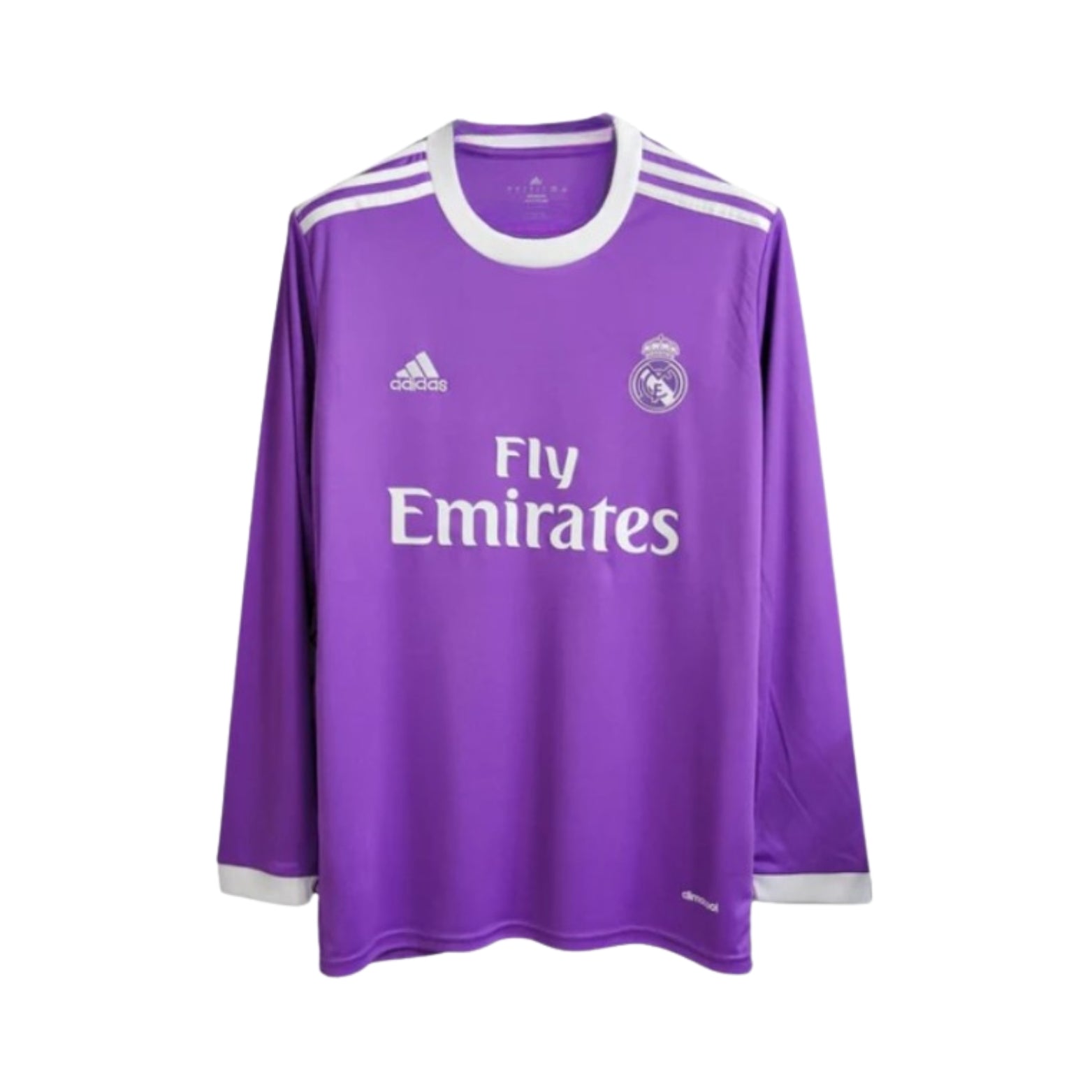 Real Madrid Extérieur 16/17 - Manches Longues - Vue de face