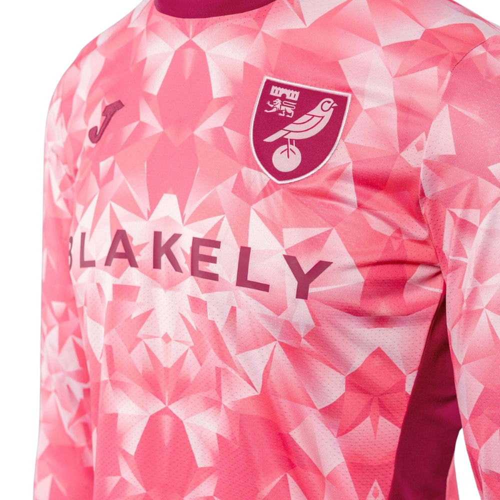 Norwich City Troisième 25/26 - Manches Longues - Détail