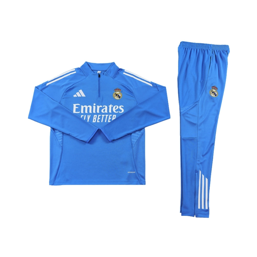 Real Madrid 25/26 - Survêtement - 1/2 Zip - Détail