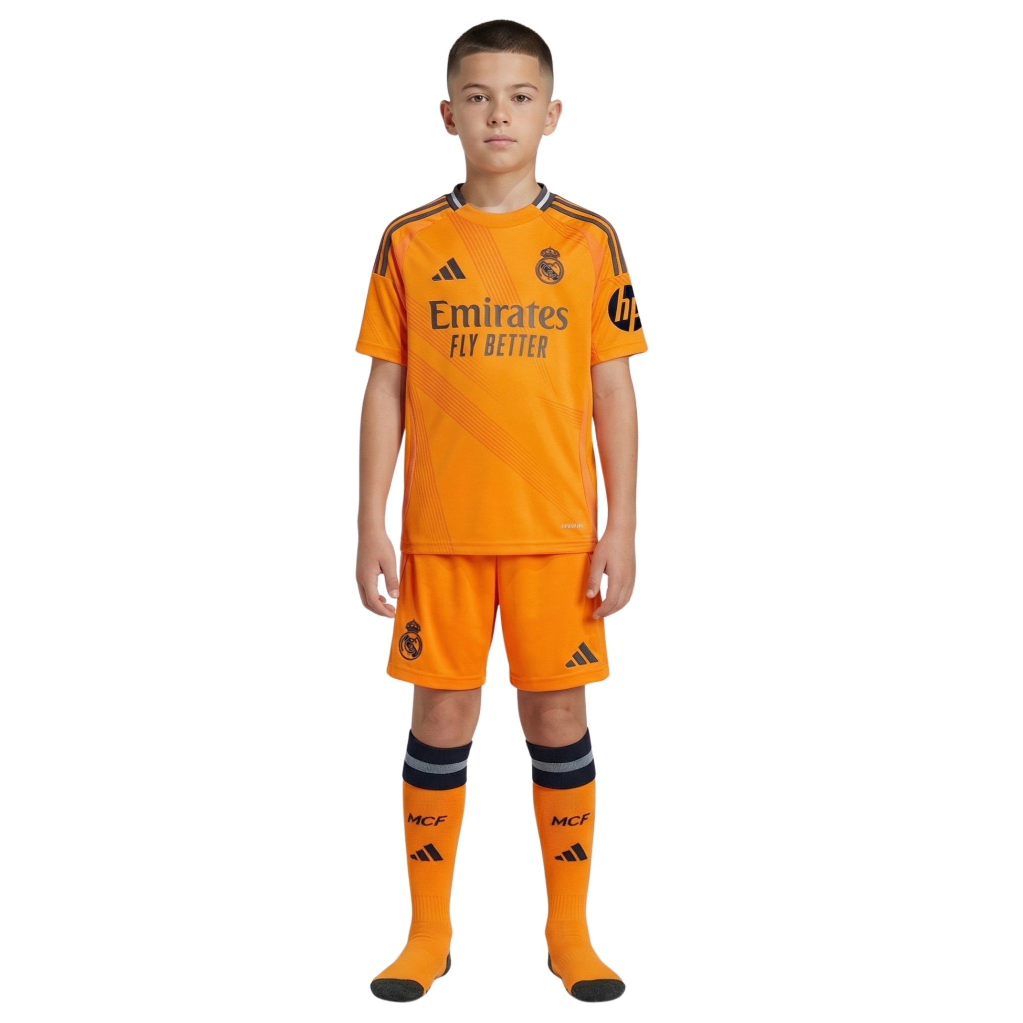 Kit - Real Madrid Extérieur 24/25 - Symbole HP inclus - Vue de dos