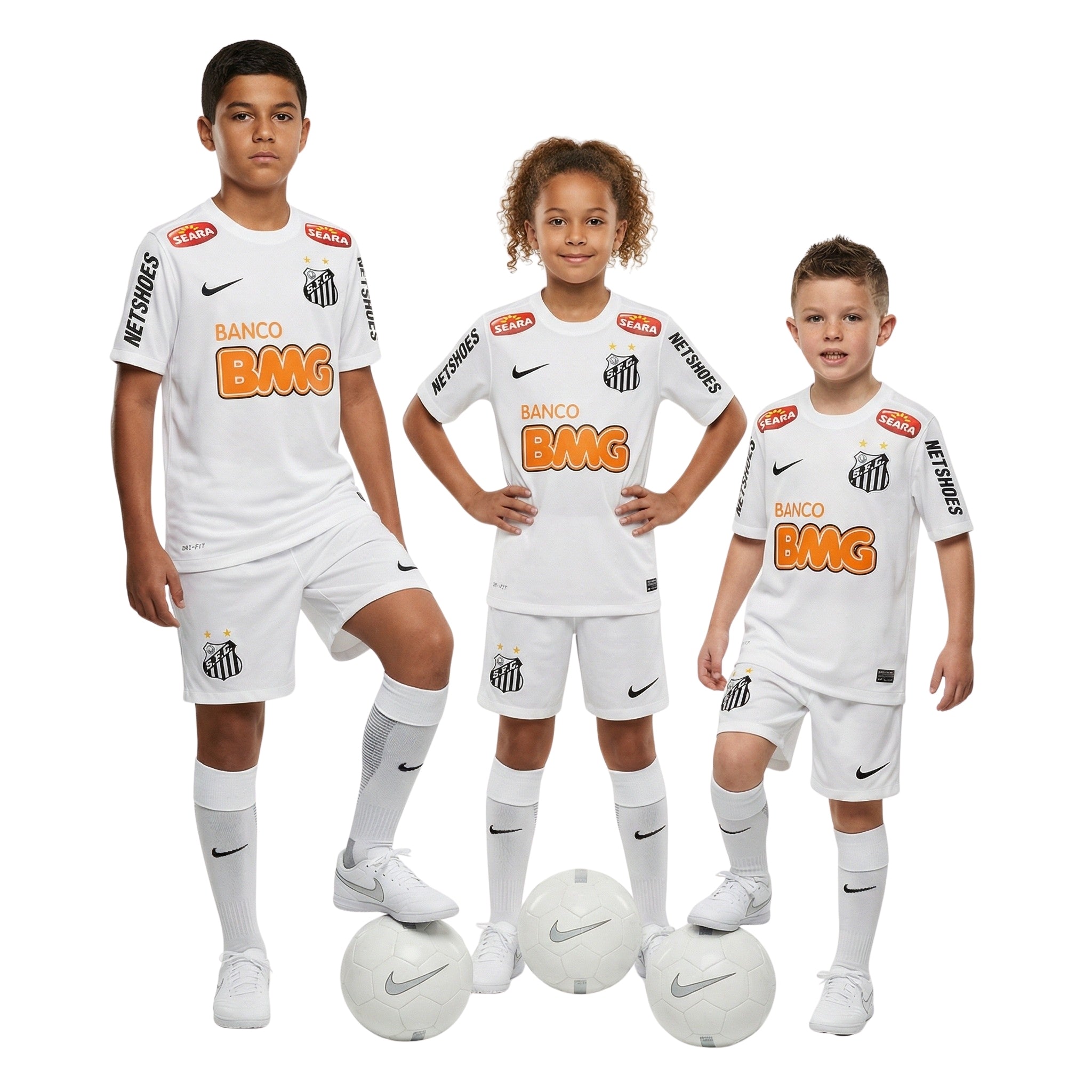 Kit - Santos Extérieur 12/13 - Vue de dos