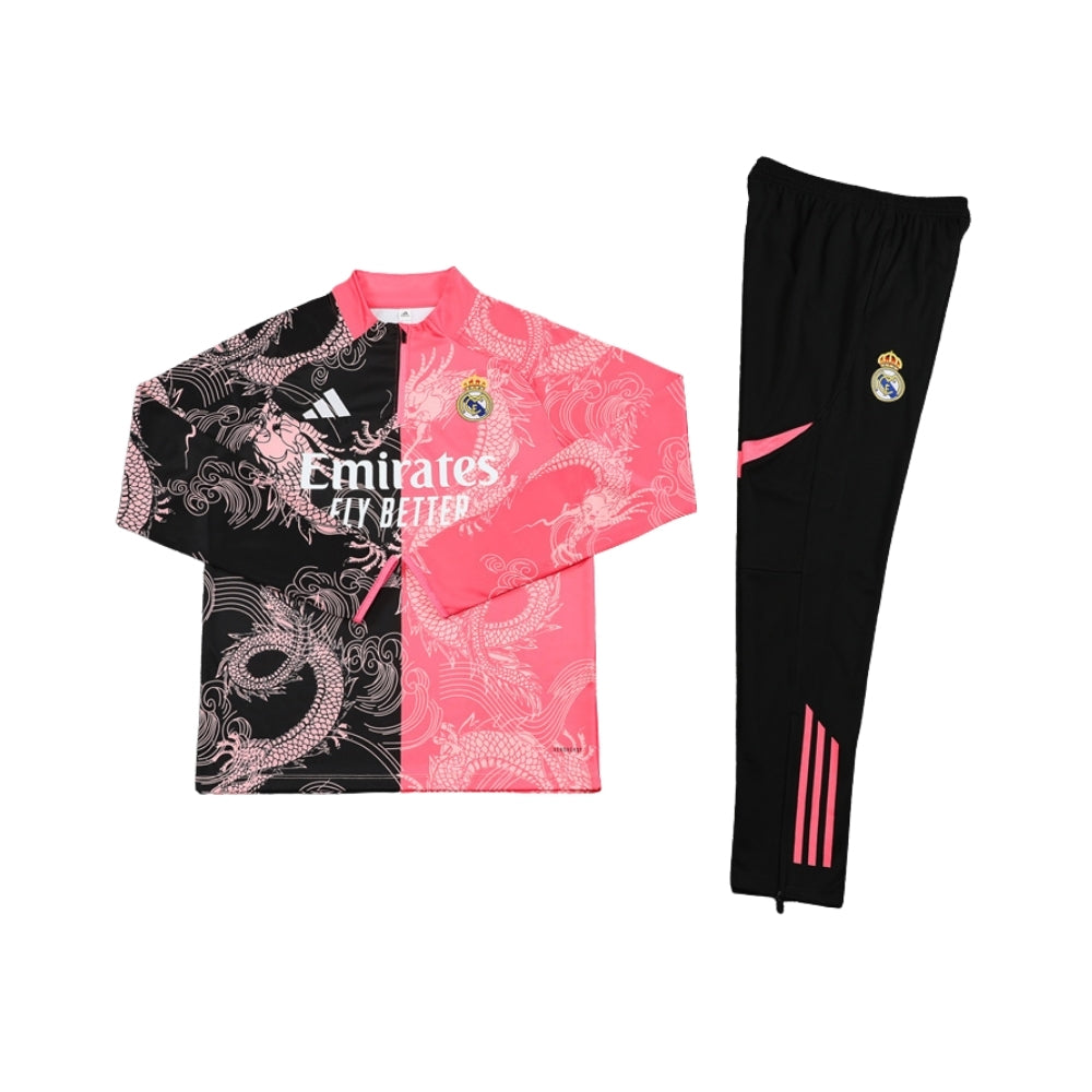 Real Madrid 25/26 - Survêtement - 1/2 Zip - Détail