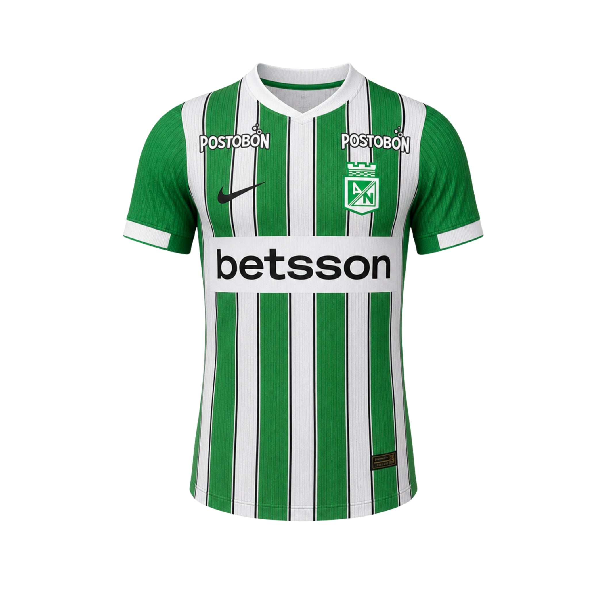 Atlético Nacional Domicile 25/26 - Version Joueur