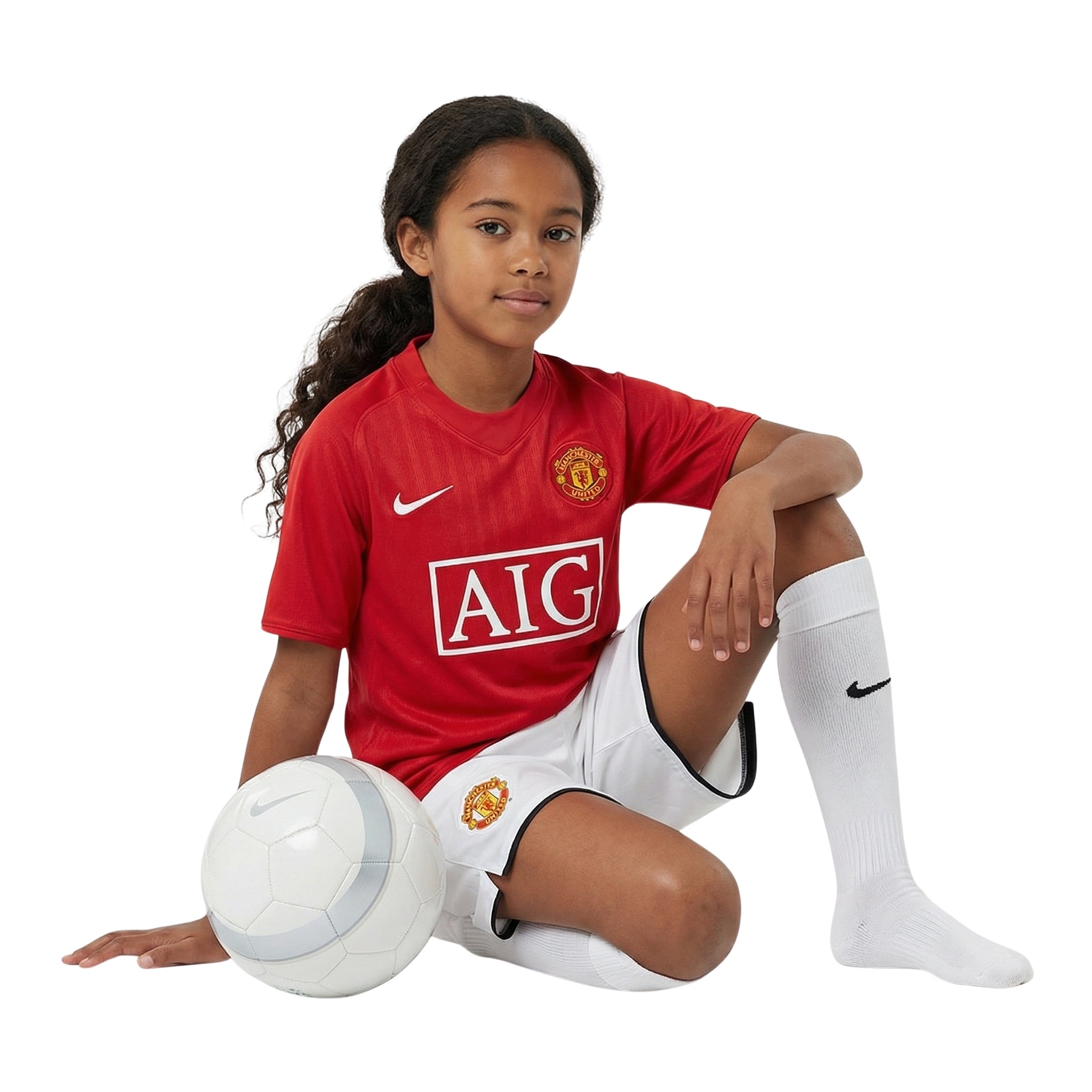 Kit - Manchester United Domicile 07/08 - Vue de dos