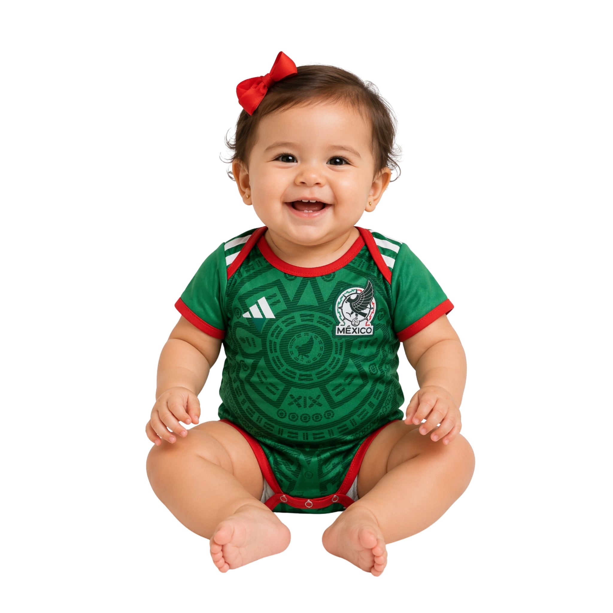 Mexique - Body Bébé Domicile 26/27 - Coupe du Monde 2026