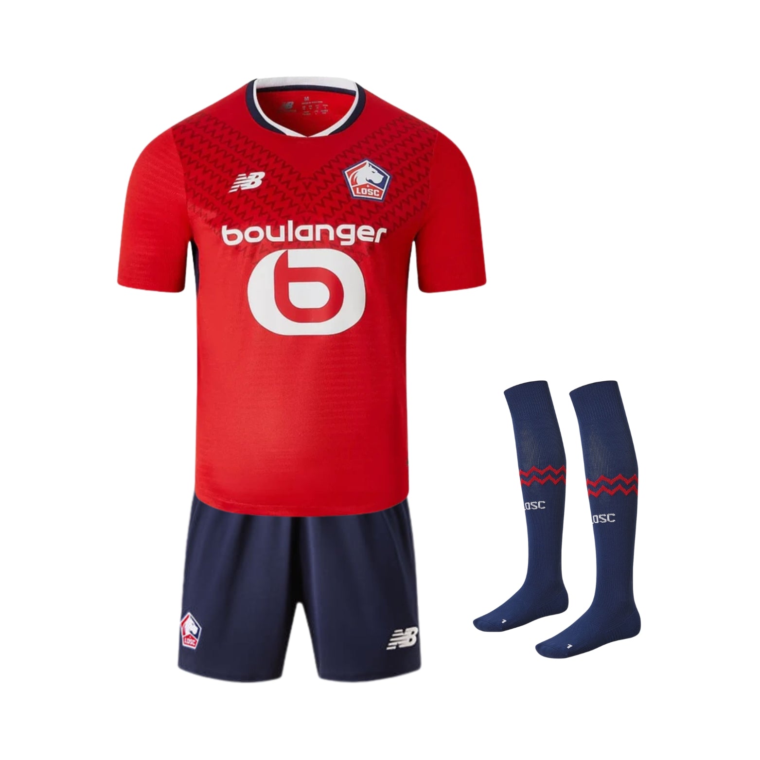 Kit - Lille OSC Domicile 24/25 - Vue de face