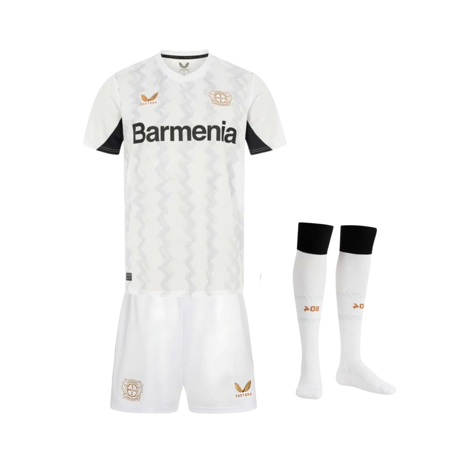 Kit - Bayer 04 Leverkusen Extérieur 24/25 - Vue de face