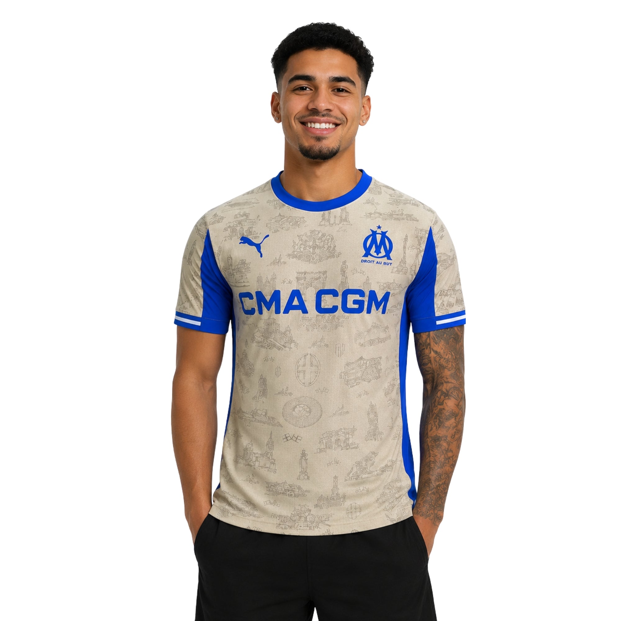 Olympique de Marseille Fourth 25/26 - Player Version