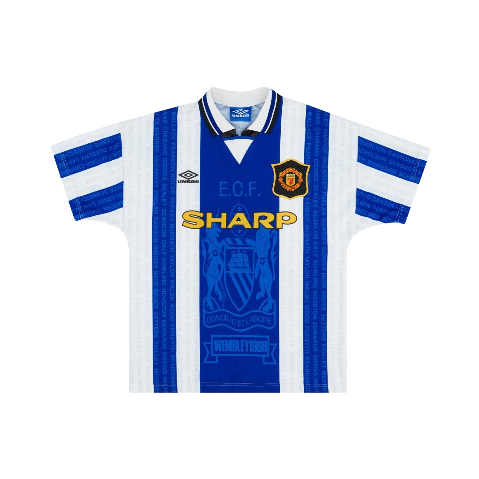 Manchester United Troisième 94/95 - Vue de face