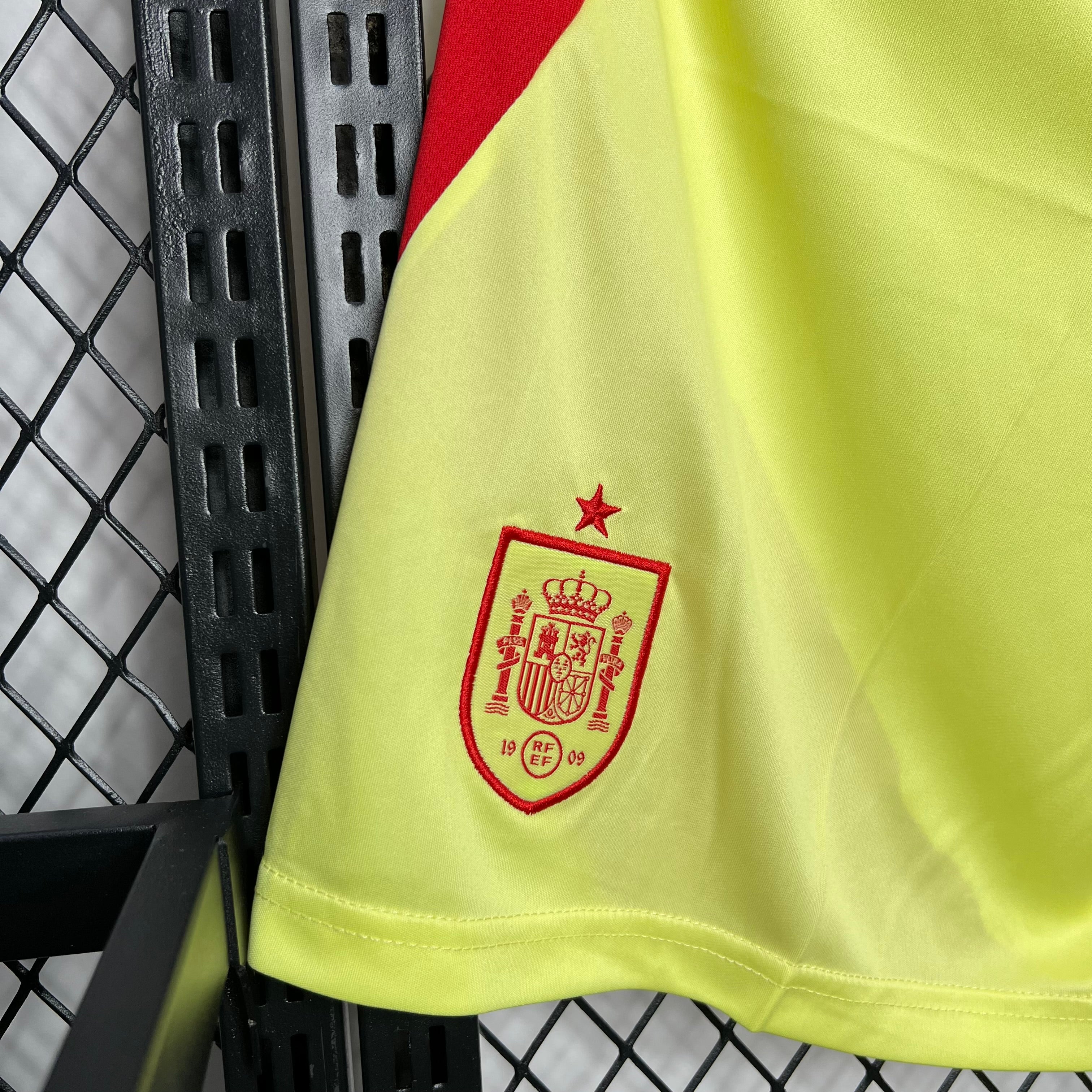 Short Espagne Euro Extérieur 24/25 - Vue rapprochée