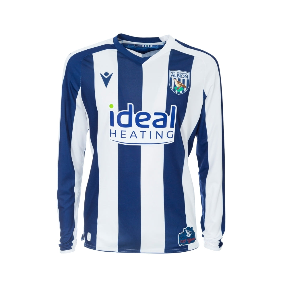 West Bromwich Albion Domicile 25/26 - Manches Longues - Vue de face