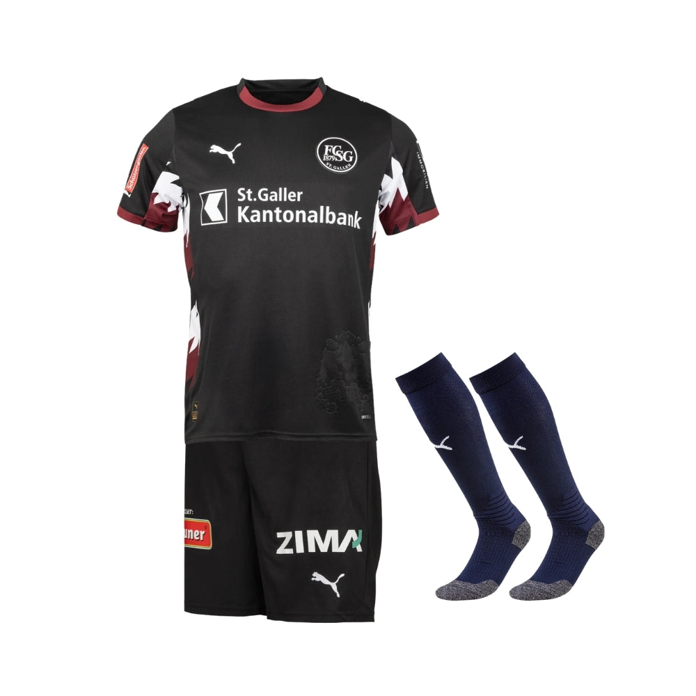 Kit - FC St. Gallen Extérieur 25/26 - Vue de face