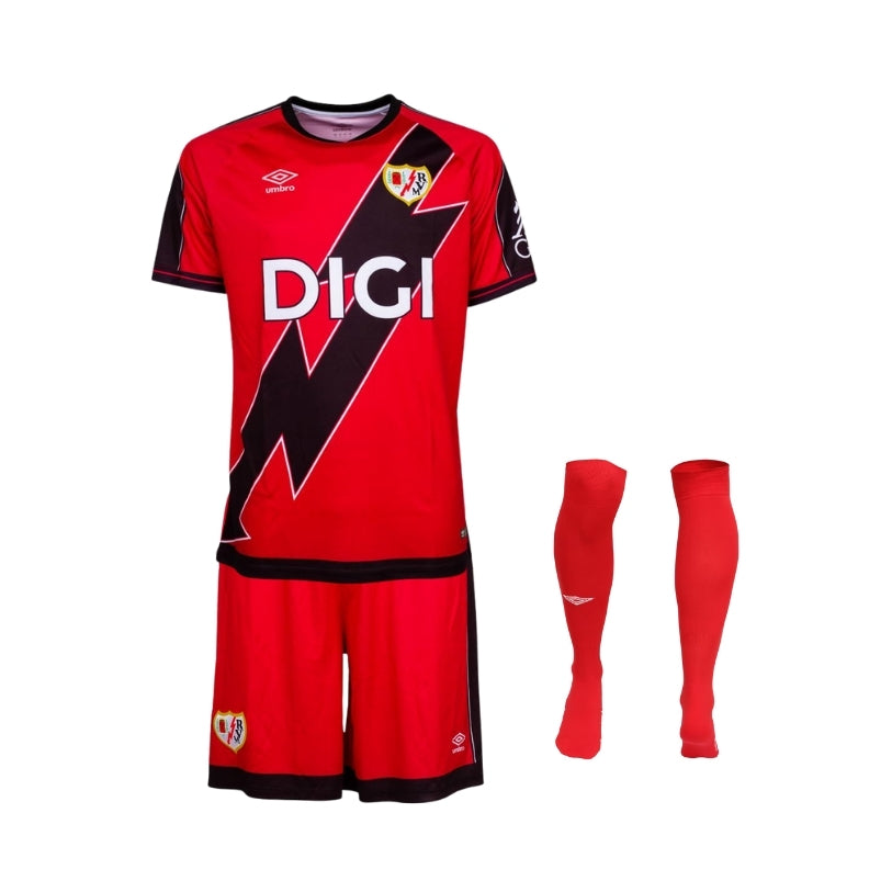 Kit - Rayo Vallecano Extérieur 25/26 - Vue de face