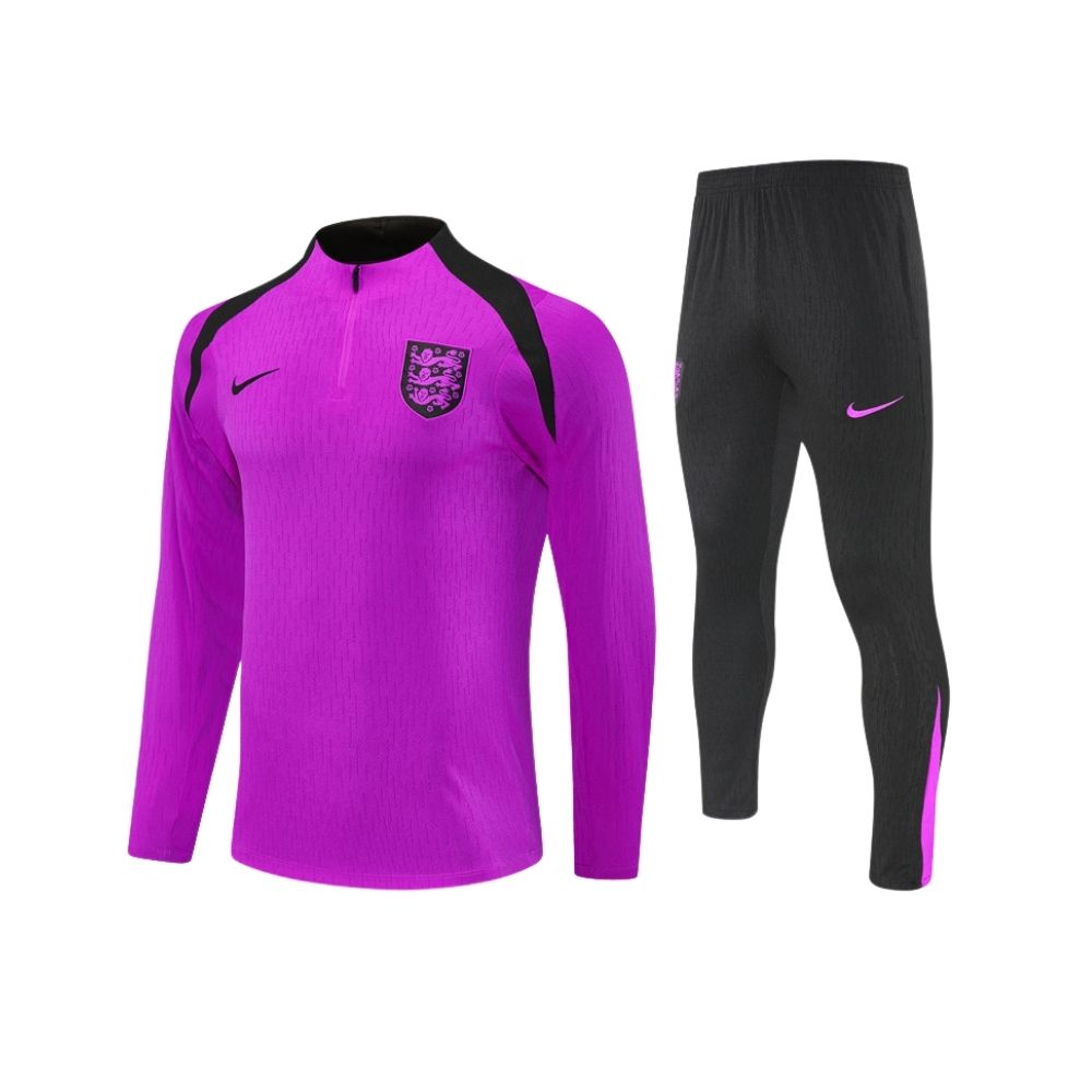 Angleterre 25/26 - Survêtement - 1/2 Zip - Vue de face