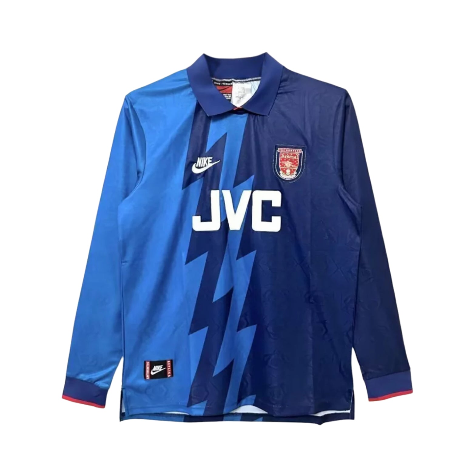 Arsenal Extérieur 95/96 - Manches Longues - Vue de face