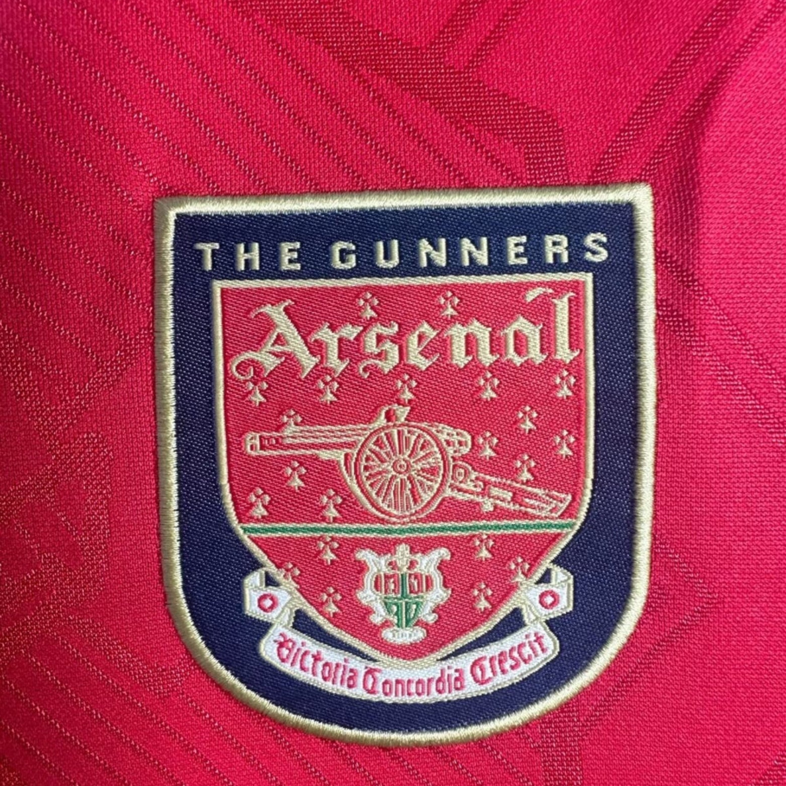 Arsenal Domicile 96/97 - Manches Longues - Détail