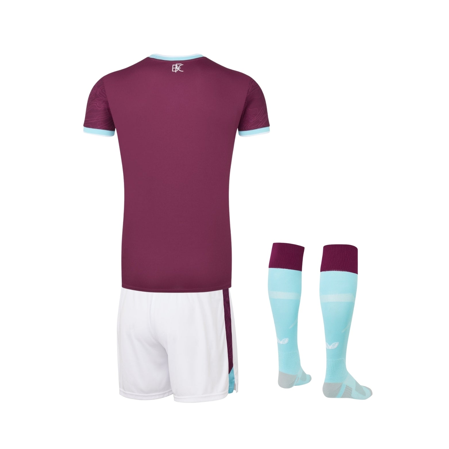 Kit - Burnley Domicile 25/26 - Vue de dos