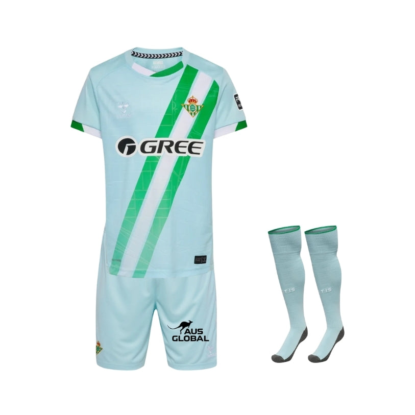 Kit - Real Betis Extérieur 25/26 - Vue de face