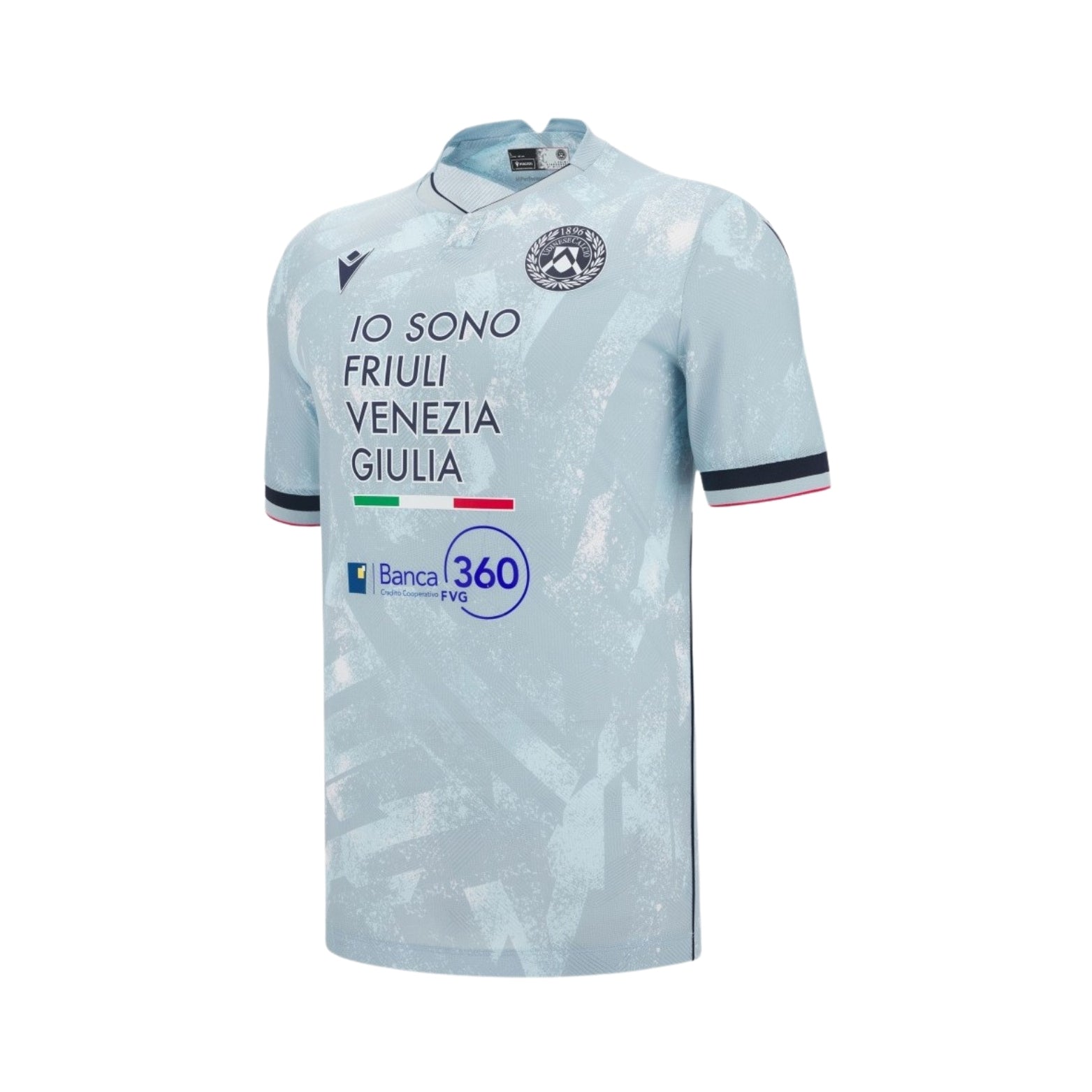 Udinese Calcio Extérieur 25/26 - Vue de face