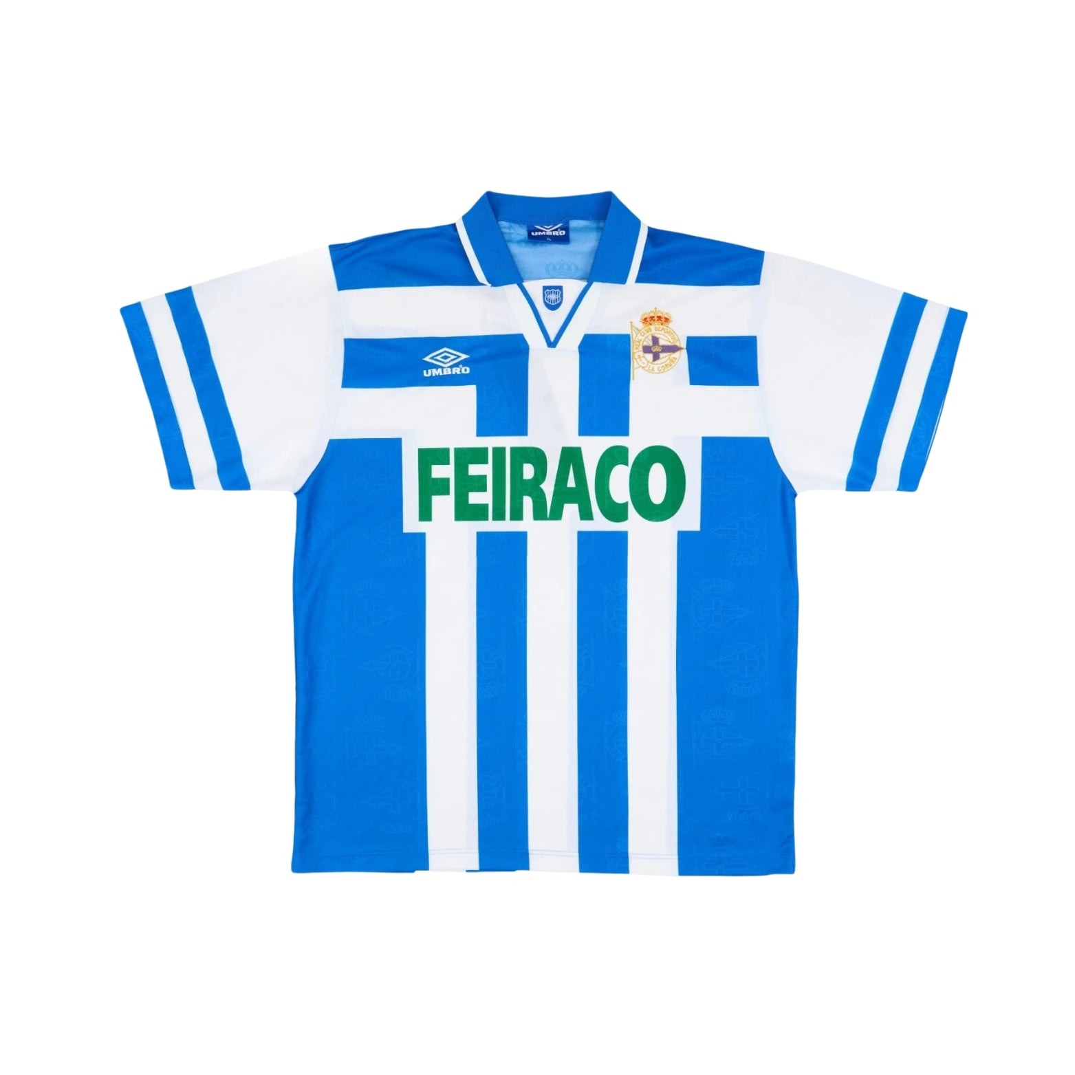 Deportivo de La Coruña Domicile 96/97 - Vue de face