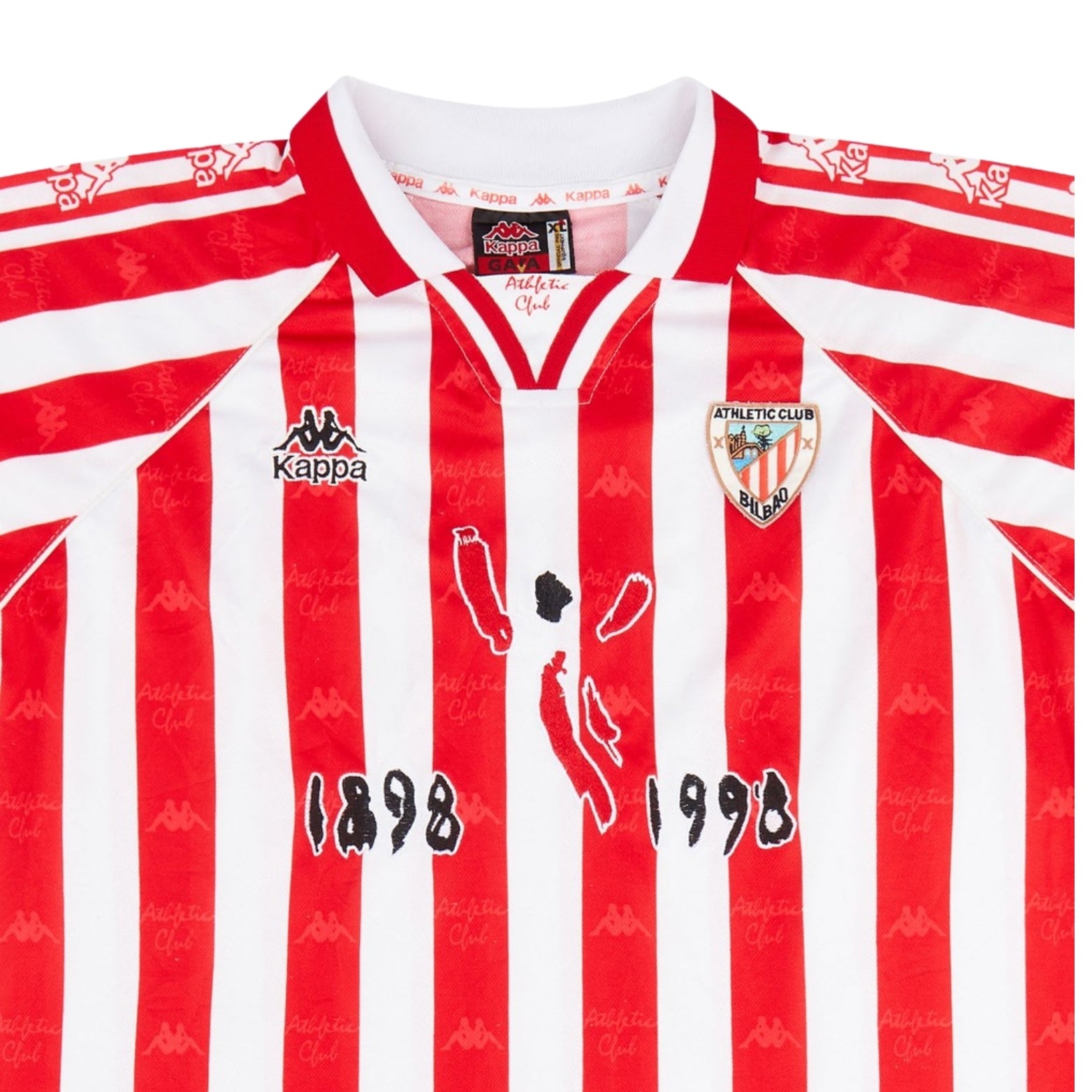 Athletic Club Bilbao Domicile 97/98 - Détail