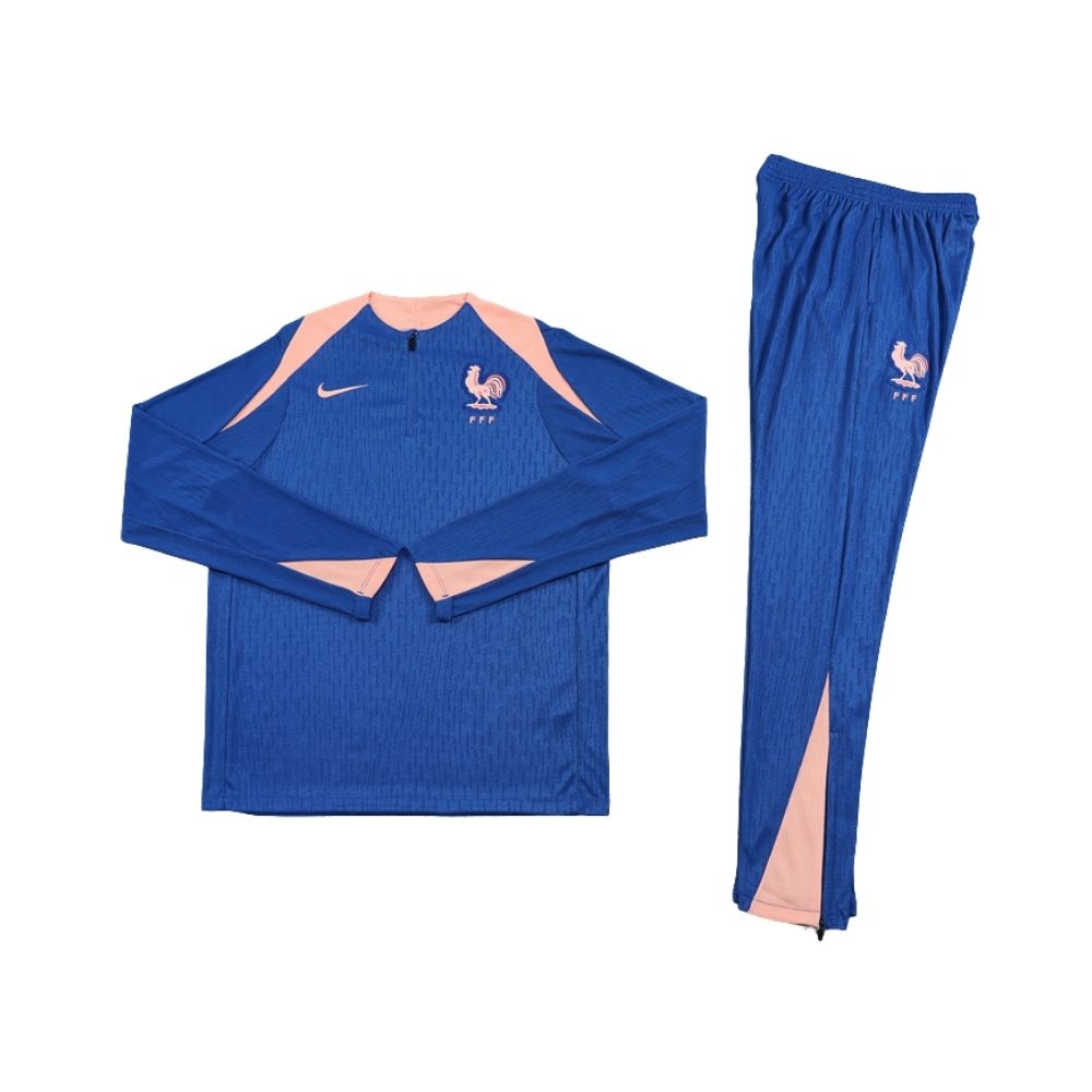 France 25/26 - Survêtement - 1/2 Zip - Détail