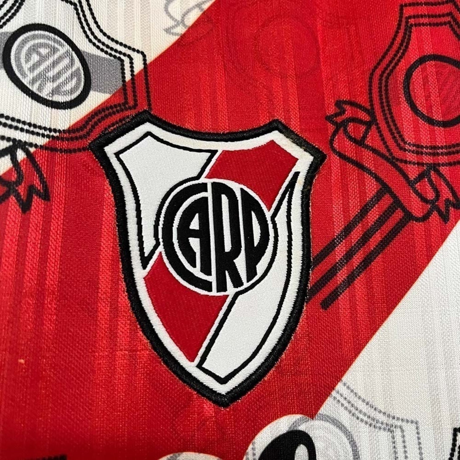 River Plate Domicile 96/97 - Détail