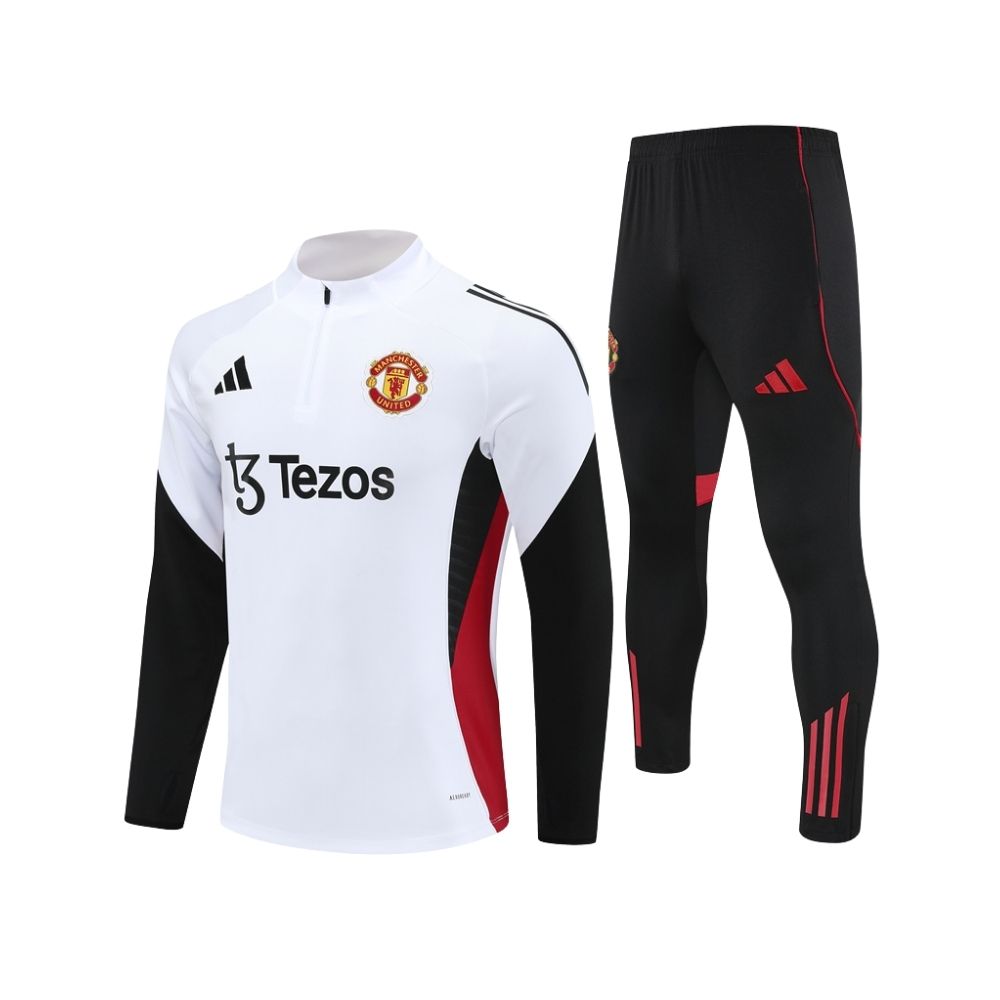 Manchester United 25/26 - Survêtement - 1/2 Zip - Vue de face