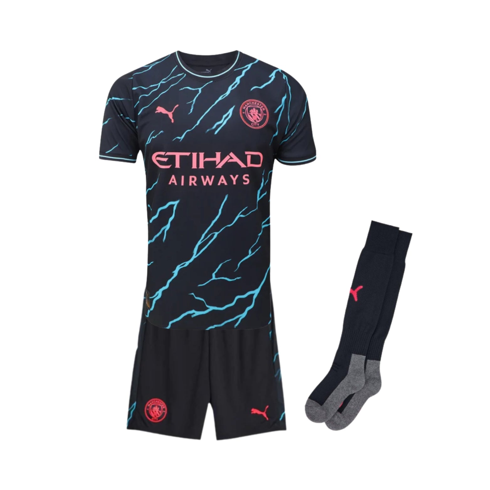 Kit - Manchester City Troisième 23/24 - Vue de face