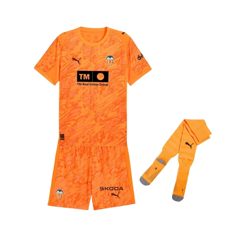 Kit - Valencia Gardiens de But 25/26 - Vue de face