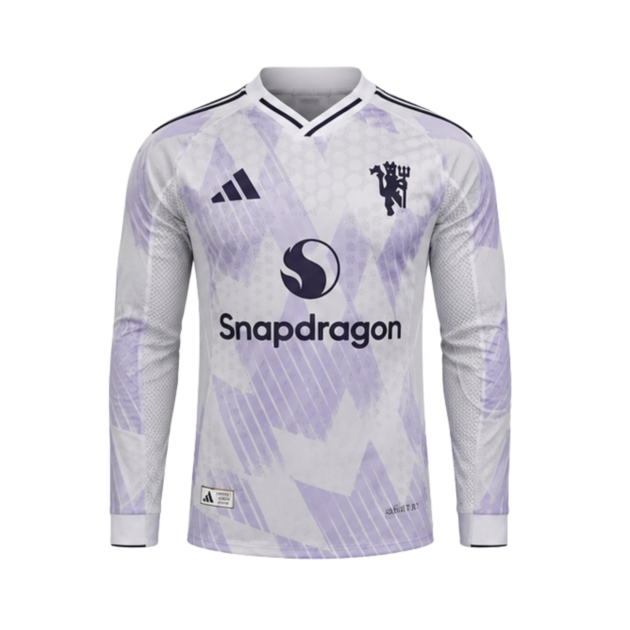 Manchester United Away 25/26 - Long Sleeve - Player Version