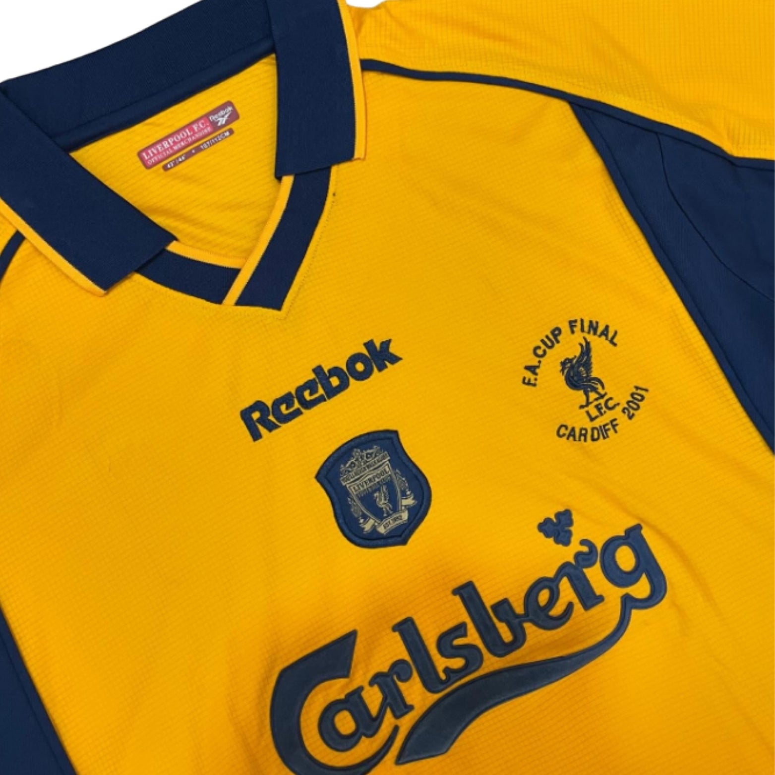 Liverpool Extérieur 00/01 - Détail