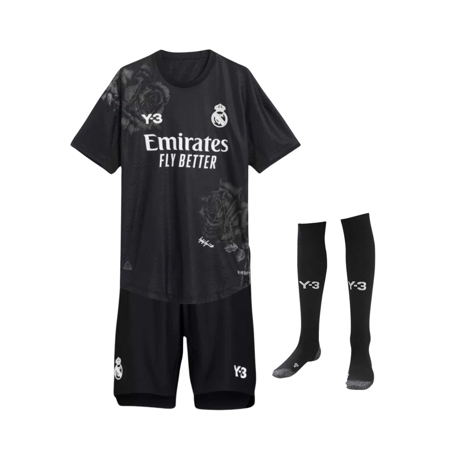 Kit - Real Madrid Gardiens de But 23/24 - Collection Y-3 - Vue de face
