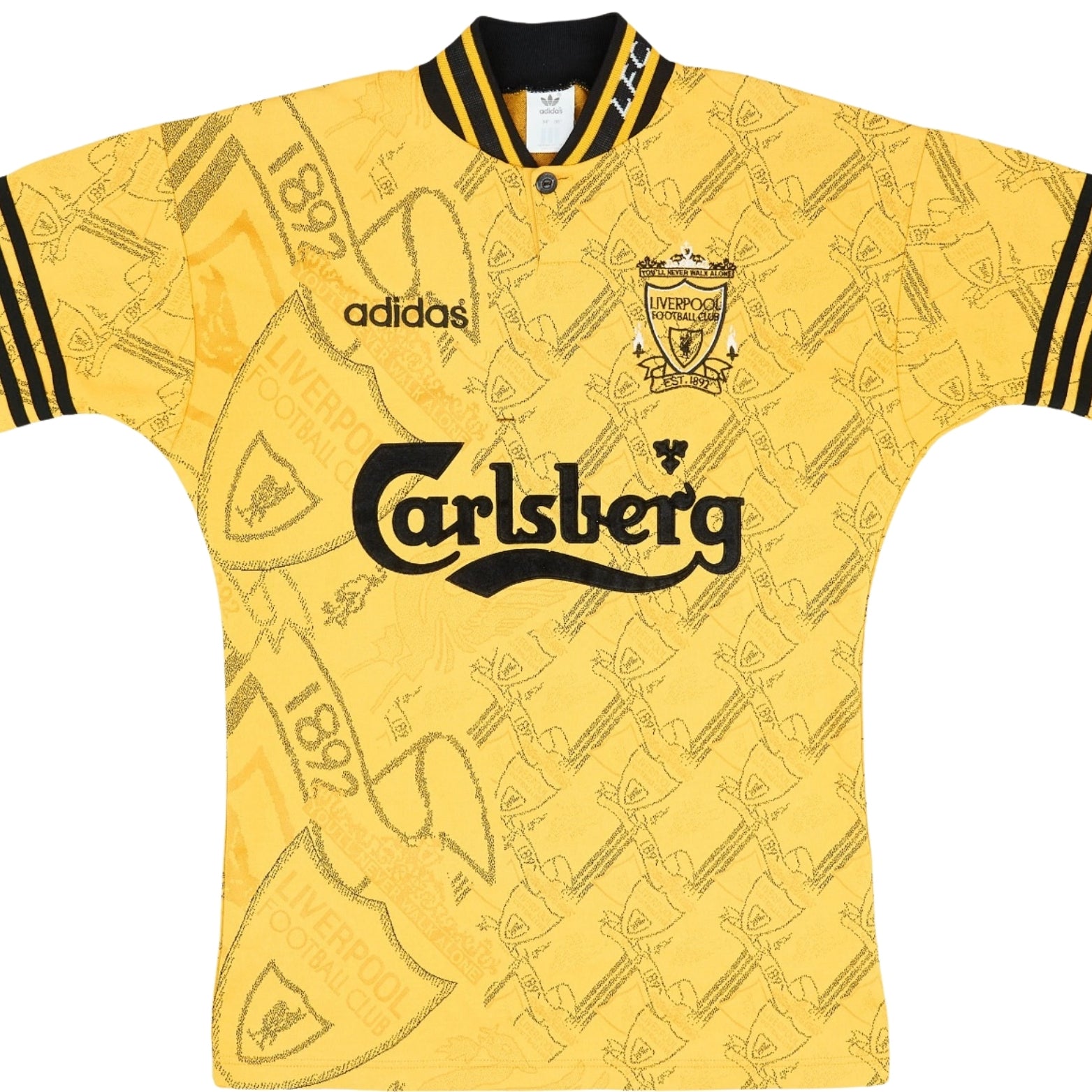 Liverpool Troisième 94/95 - Détail