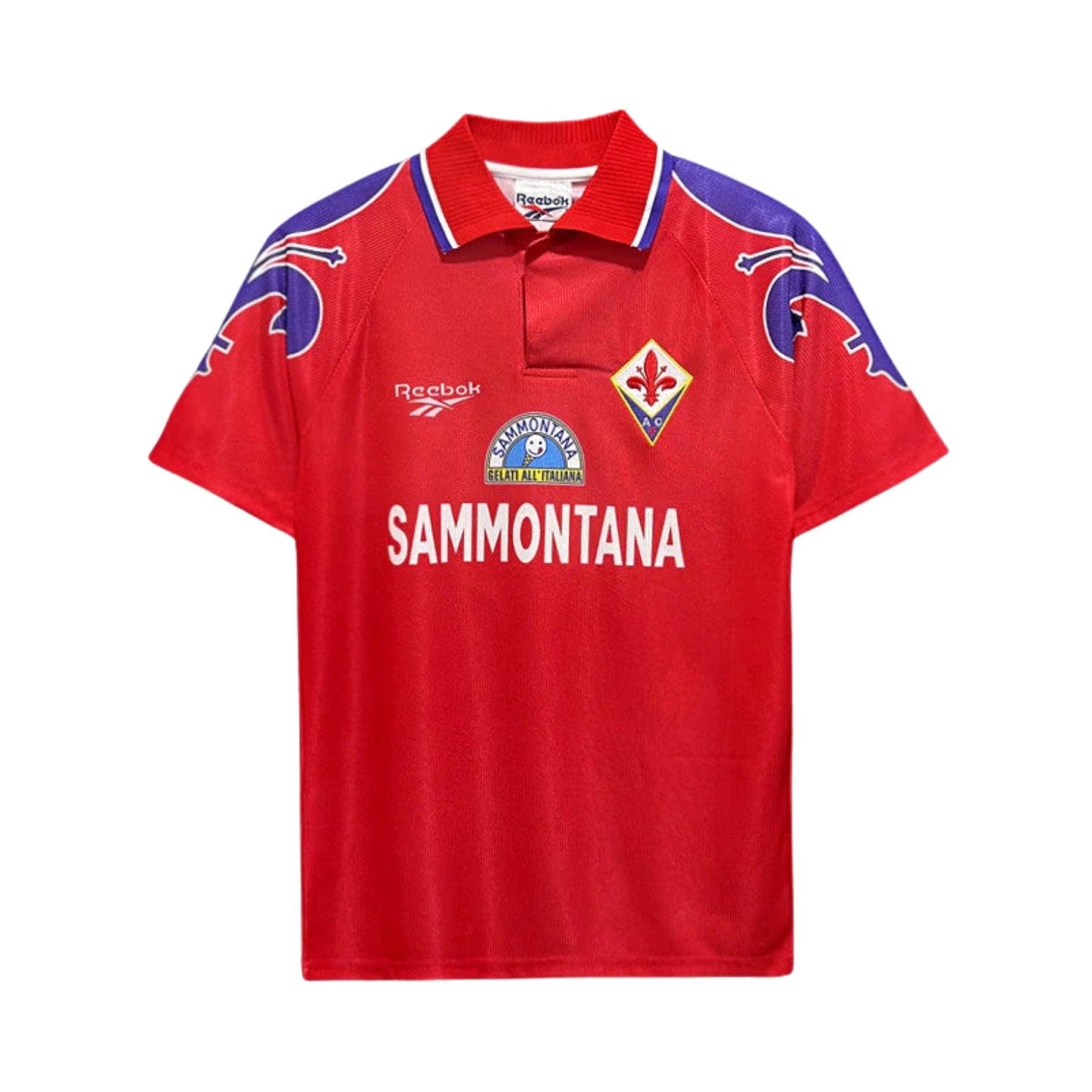 Fiorentina Extérieur 95/96 - Vue de face