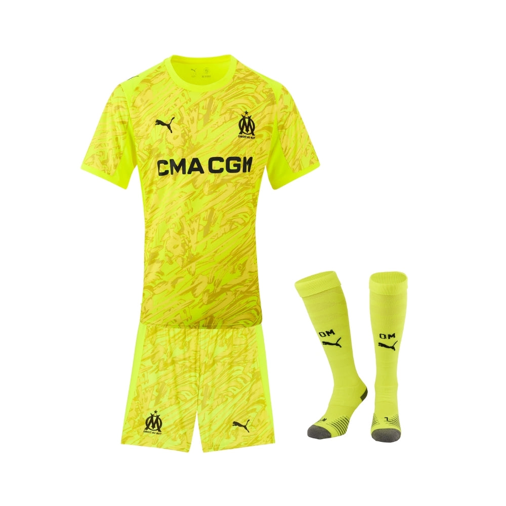 Kit - Olympique Marseille Gardiens de But 25/26 - Vue de face