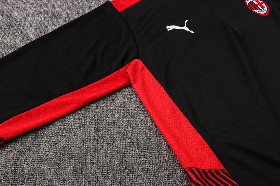 AC Milan - Survêtement - 1/2 Zip - Porté
