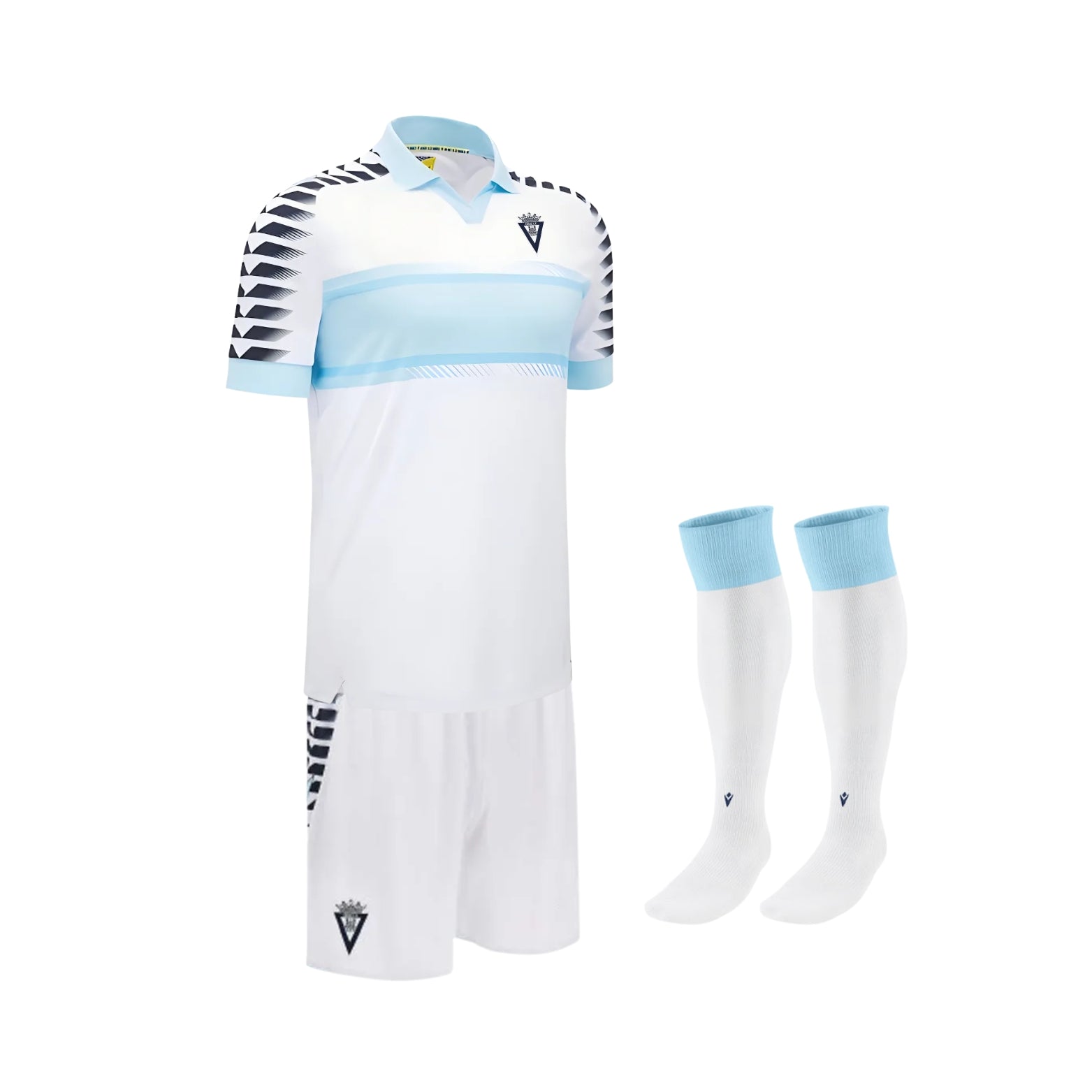Kit - Cádiz F.C. Extérieur 24/25 - Vue de face