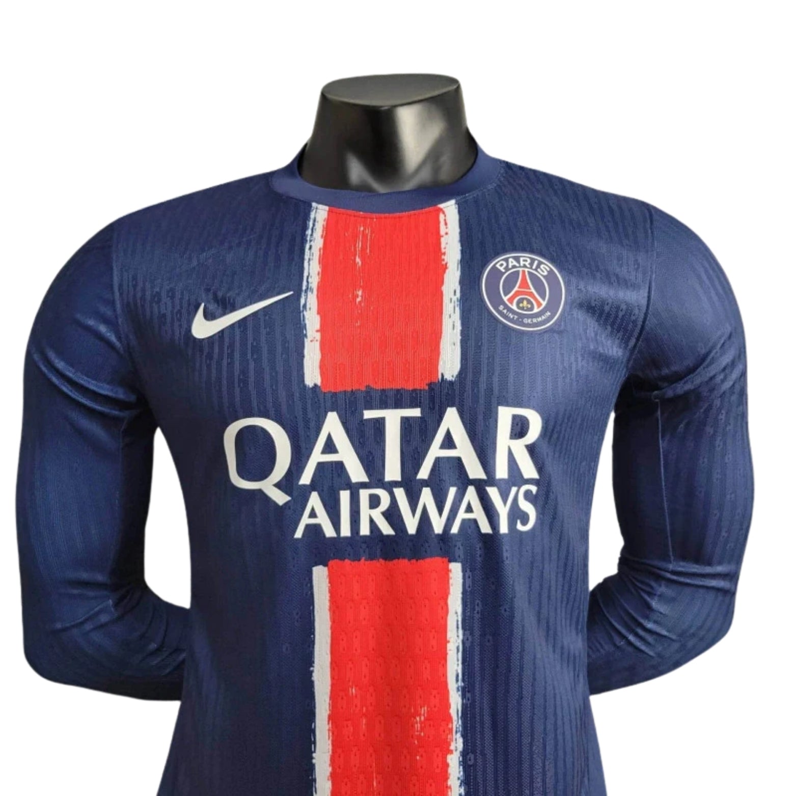 PSG Domicile 24/25 - Manches Longues - Détail