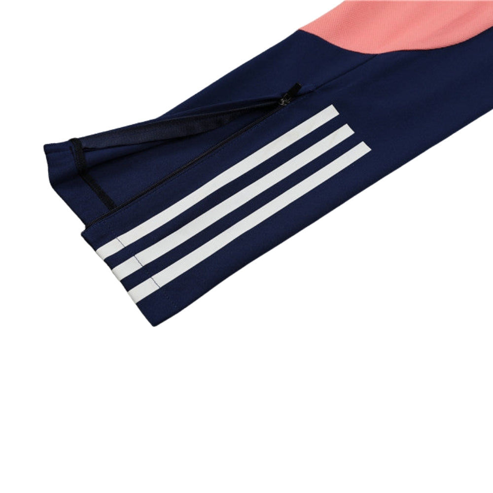 Olympique Lyonnais - Survêtement - 1/2 Zip - Vue rapprochée