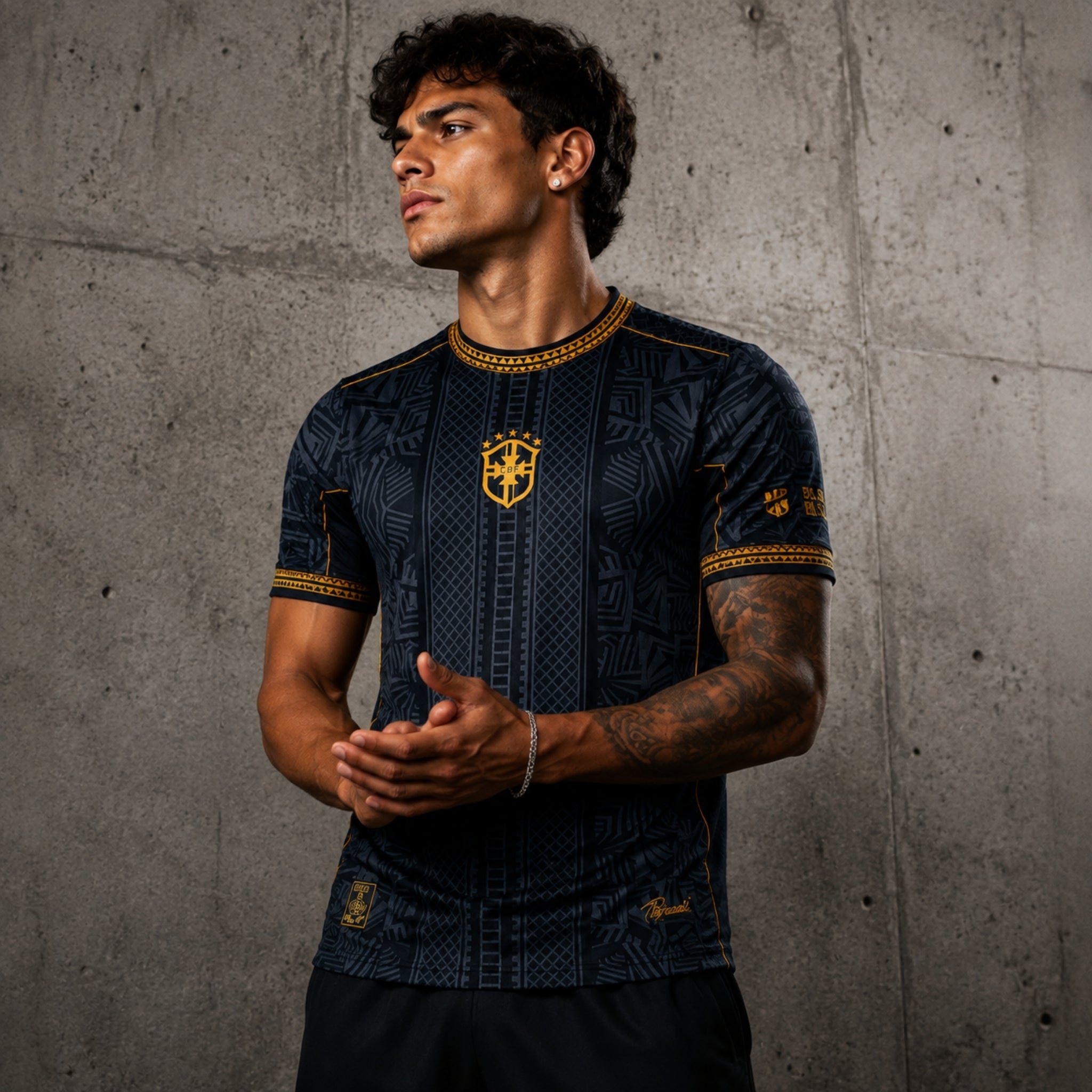Brazil Special Edition 26/27 - World Cup 2026 - Player Version - Black and Gold