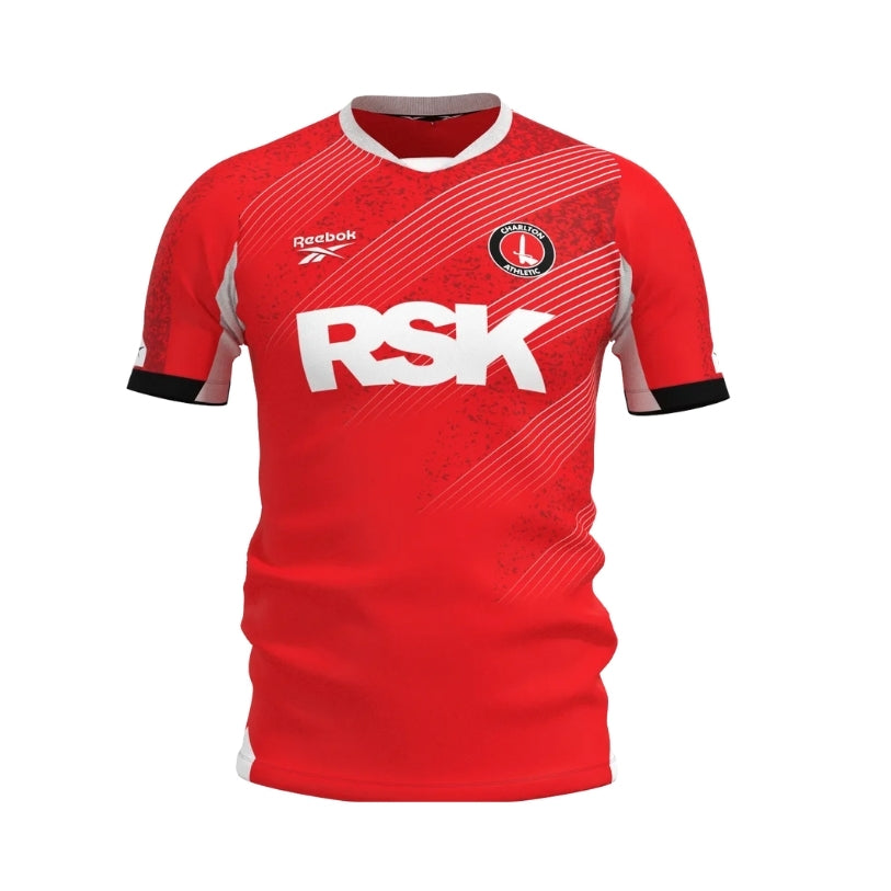 Charlton Athletic Domicile 25/26 - Vue de face