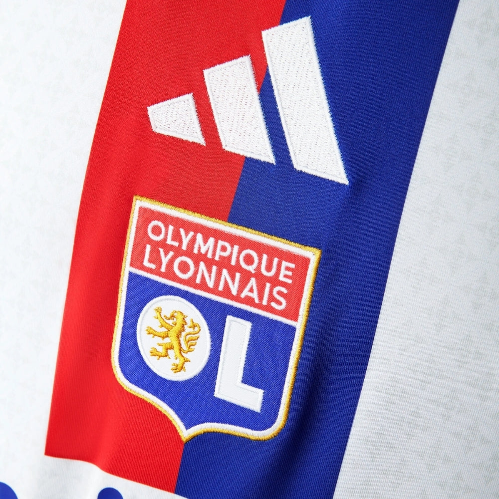 Olympique Lyonnais Domicile 25/26 - Manches Longues - Détail