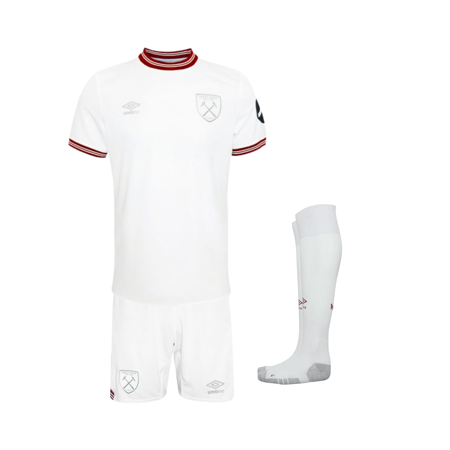 Kit - West Ham Extérieur 23/24 - Vue de face