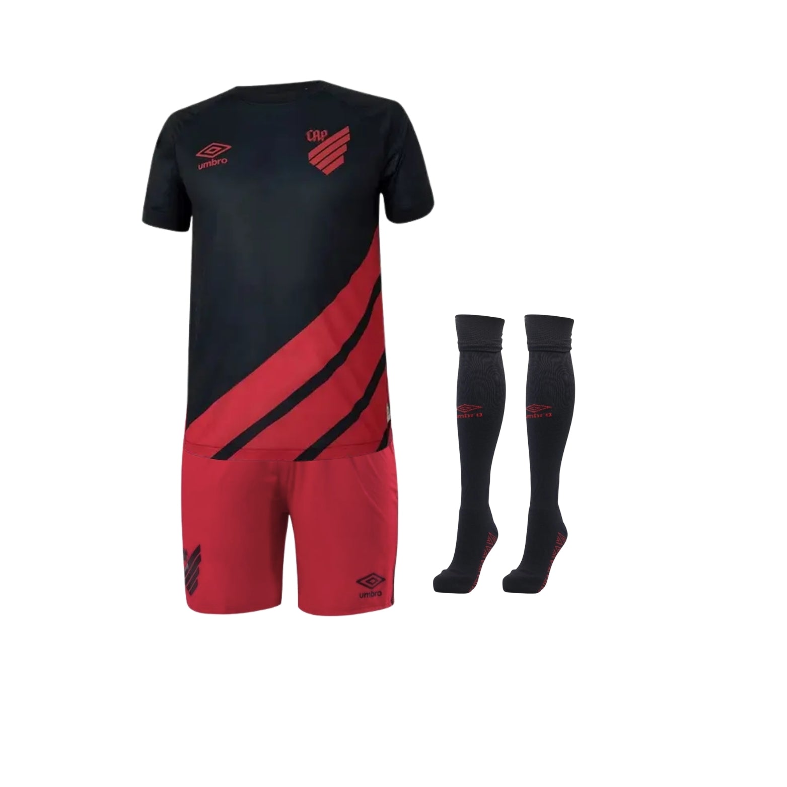Kit - Athletico Paranaense Extérieur 23/24 - Vue de face